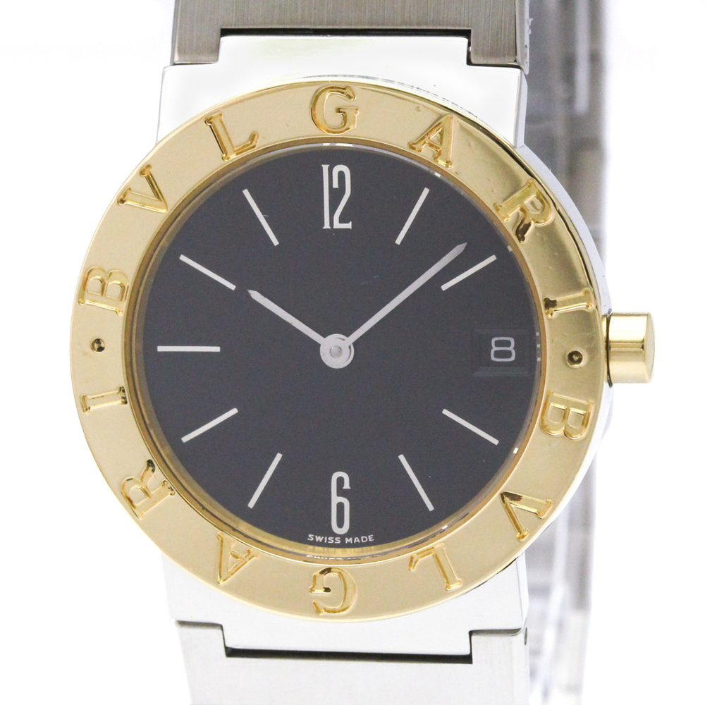 BVLGARI BVLGARI-BVLGARI 18K Gold Steel Ladies Watch BB30SGD Polished